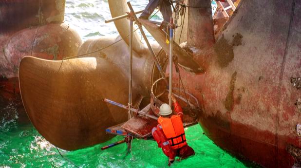 Propeller Repairs Above-water